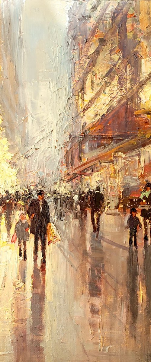 City Lights. Mary Christmas. by Irina Alexandrina