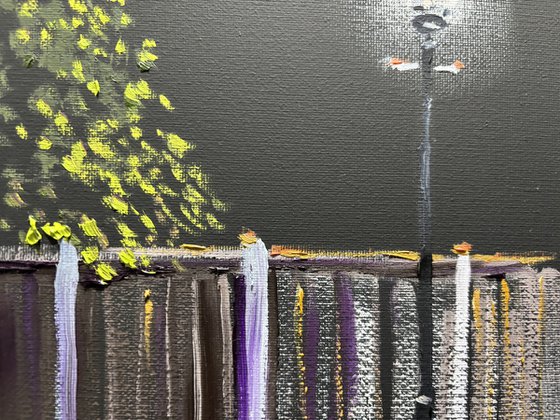 Street lights in the Dark