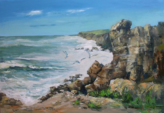 Breath of the Ocean. Sound Beyond the Cliffs