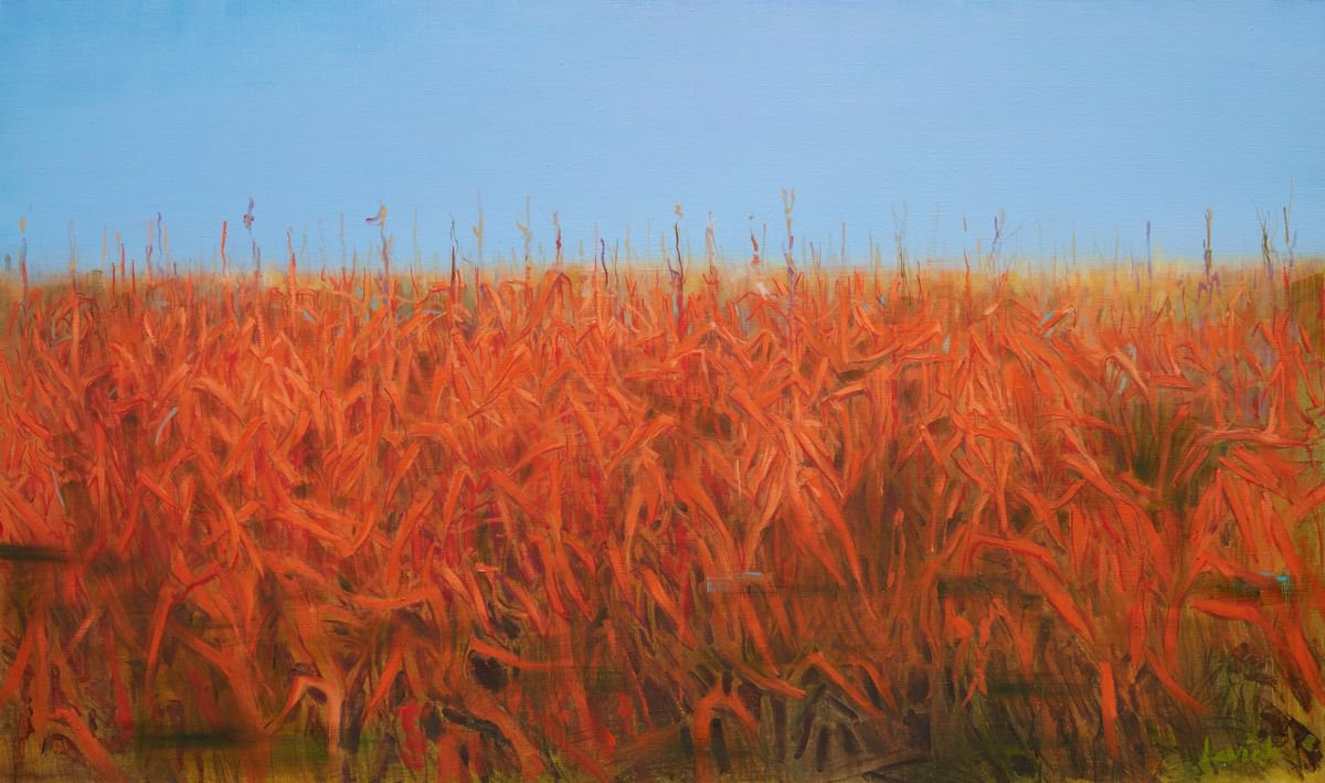 Red Cornfield by Alexander Levich