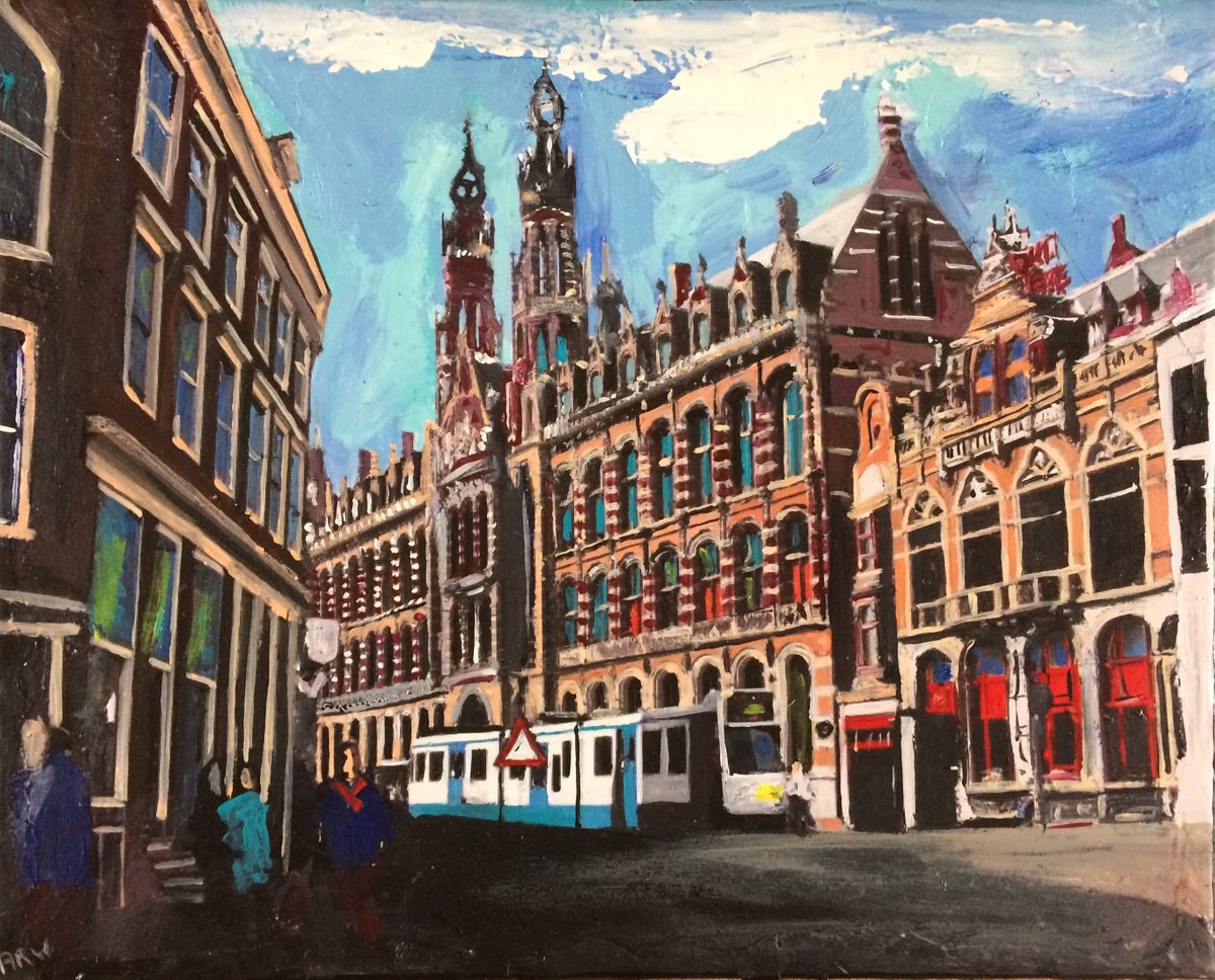 Amsterdam, Post Office by Andrew Reid Wildman