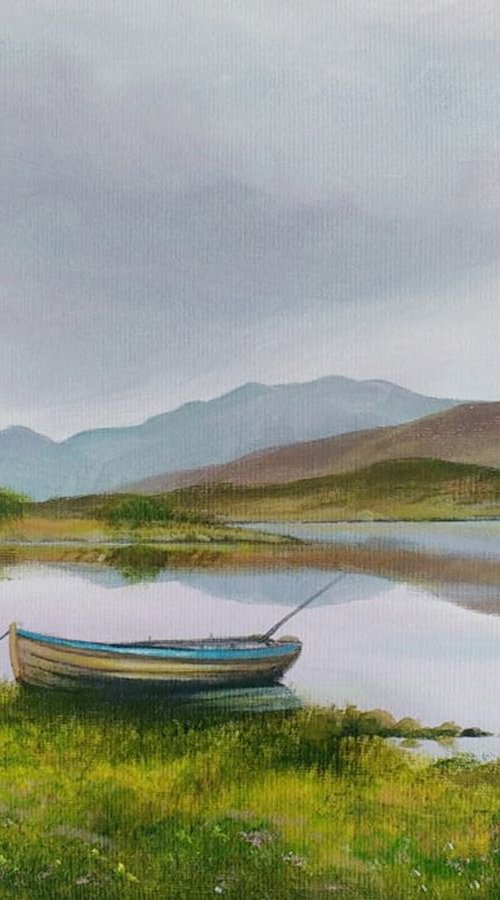 killarney lake august by cathal o malley