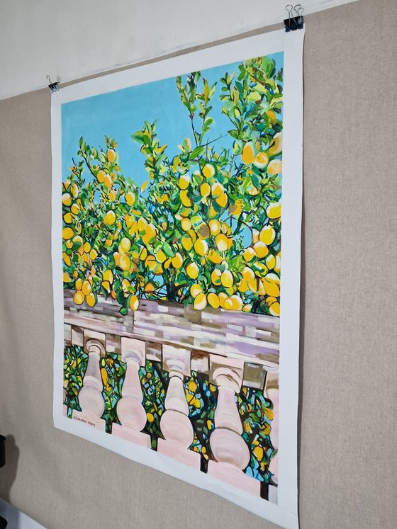 Garden With Lemon Trees