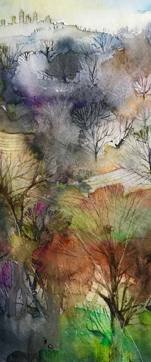 Abstract landscape by Alessandro Andreuccetti
