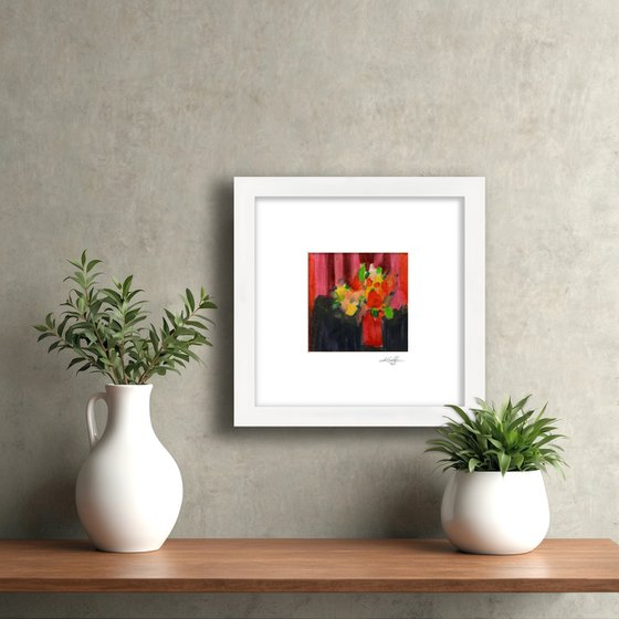 Encaustic Floral 63