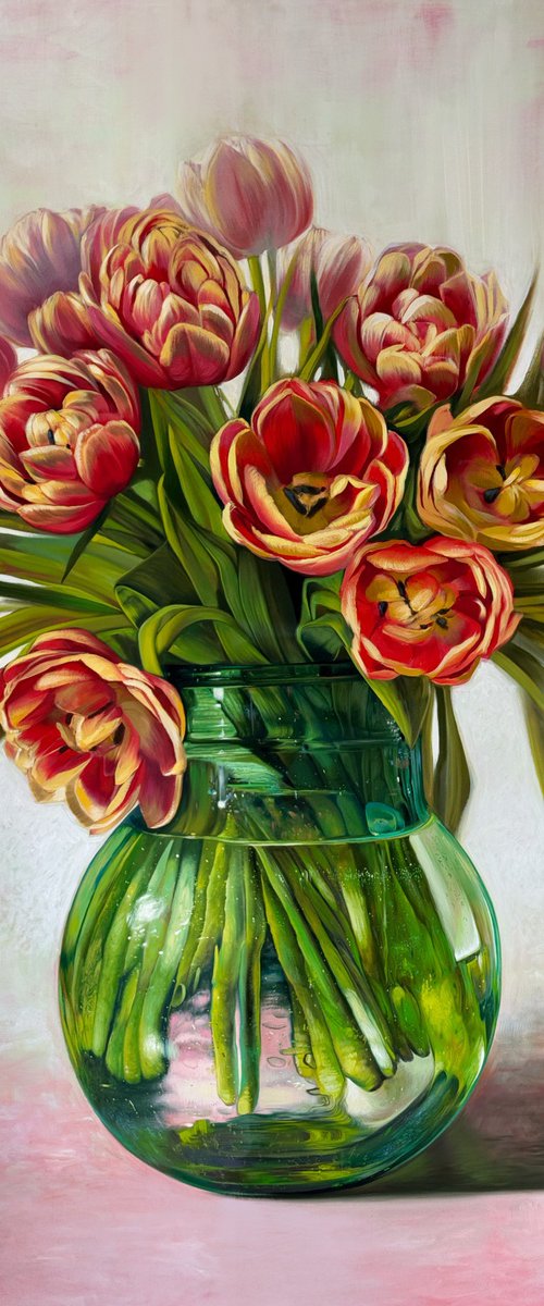 Tulips by Anastasia Parfilo