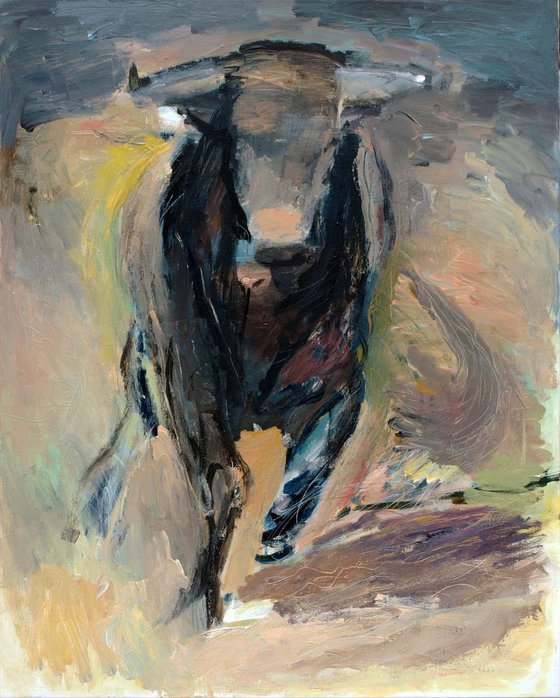 ragging bull (65x81 cm)