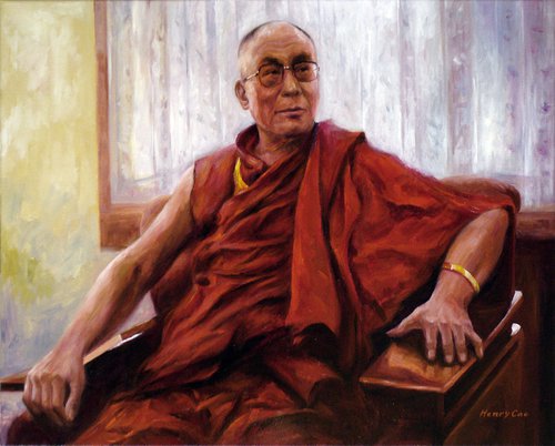 Dalai Lama by Henry Cao