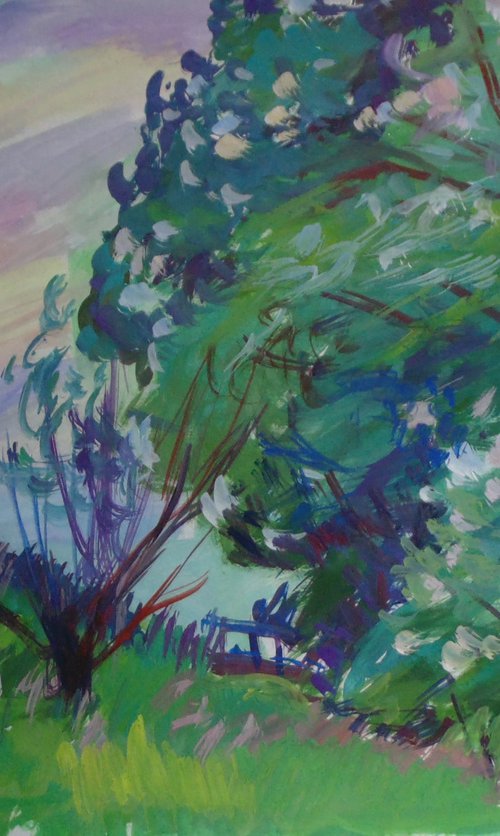 Gouache world, № 5 by Alexander Shvyrkov