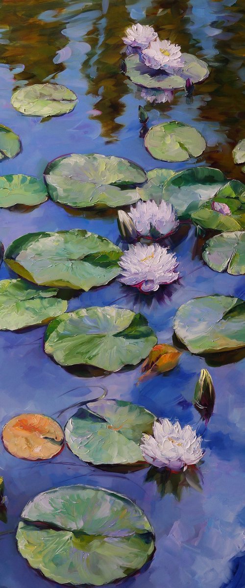 "Water lilies" by Gennady Vylusk