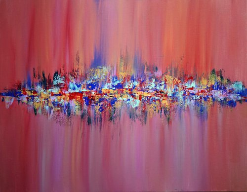 Pastel city 2 by Richard Vloemans