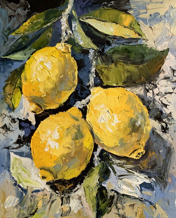Sunlit Lemons.