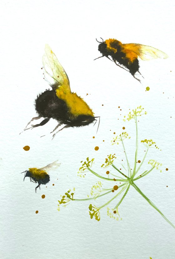 Three  Bees & Fennel