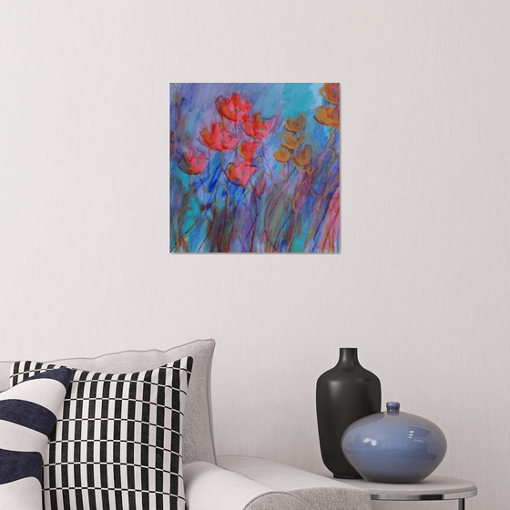 Modern Floral Garden