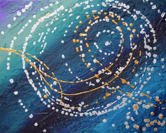 colorful painting cosmic