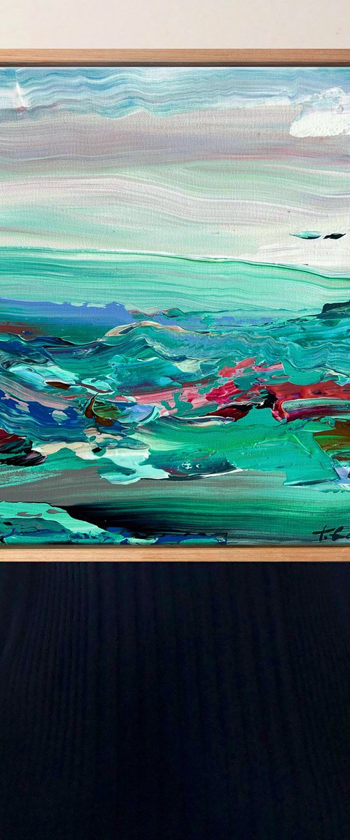 ‘Coastal study no.68' FRAMED by Tatiana Georgieva