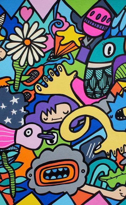 Ducks, Daisies and Dream Catchers by Kev Munday