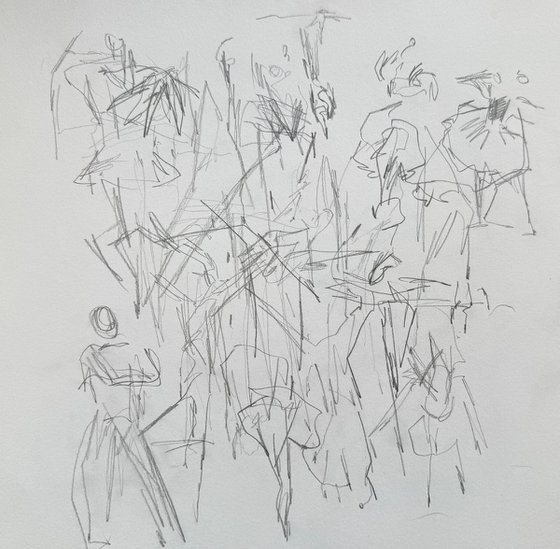 Dancers In Rehearsal