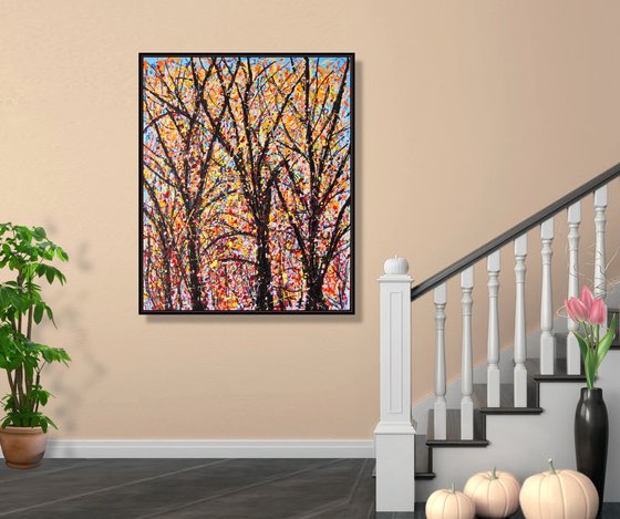 GOLDEN  AUTUMN  FOREST,  XL