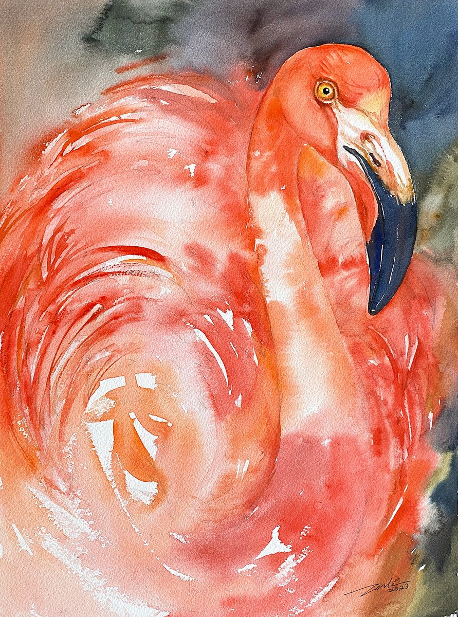 Flamingo Fred by Arti Chauhan