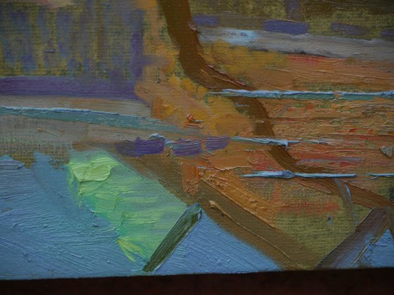 Sunny day on the river