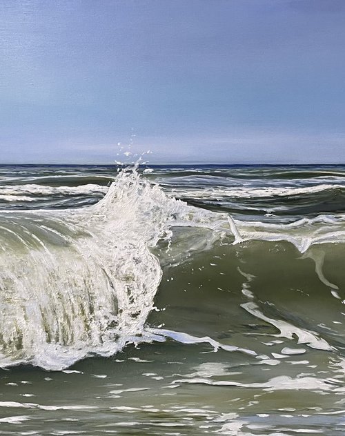 Ocean wave 2025 by Aflatun Israilov