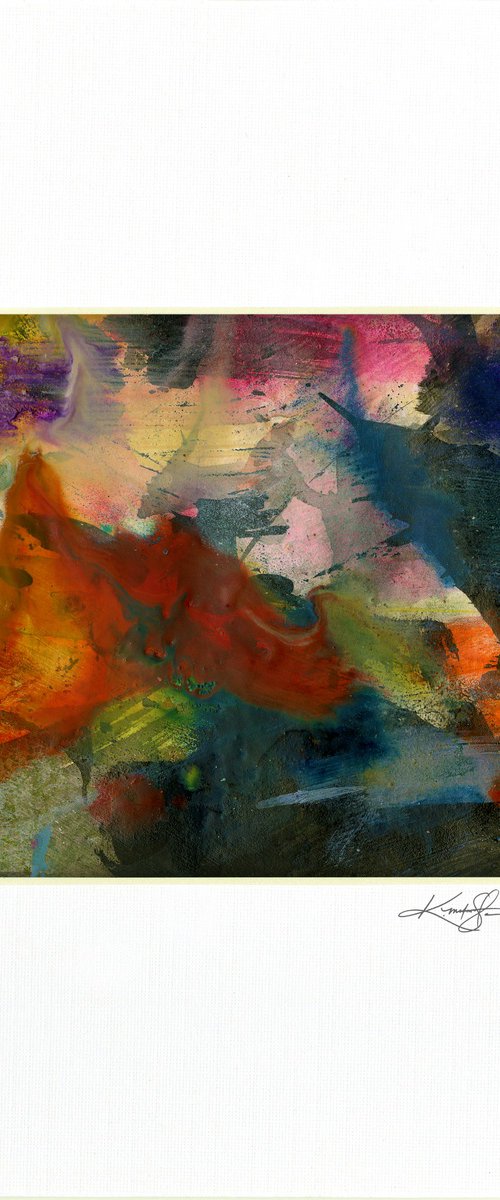 Encaustic Abstract 47 by Kathy Morton Stanion