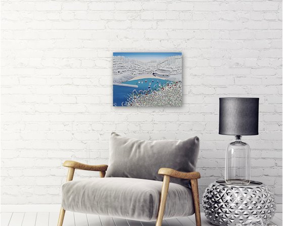 Snow Kissed Shore