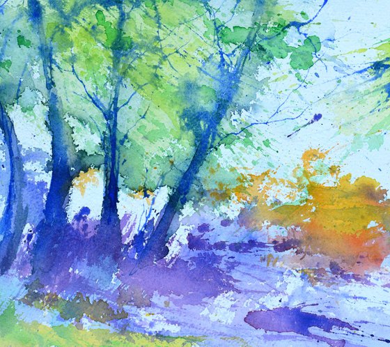 Spring  watercolor
