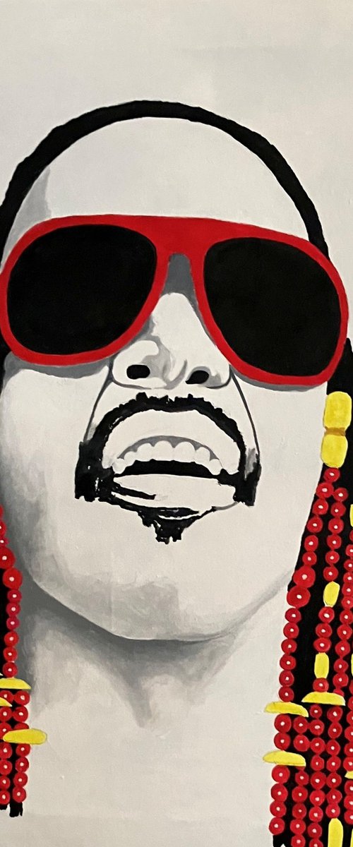 Stevie Wonder by Andrew Sabori