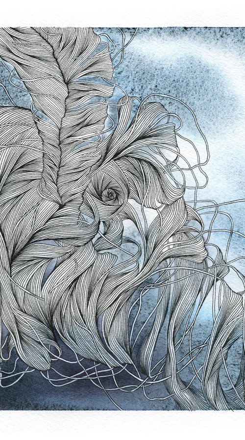 Thread of Thought IV by ieva Janu