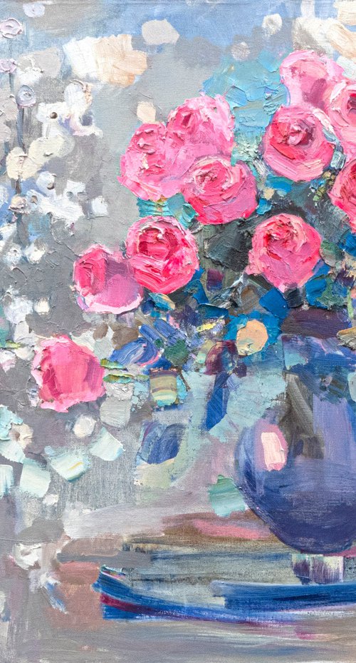 Roses. Spring tenderness by Anastasiia Grygorieva