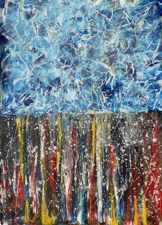 Blue and Colors Landscape