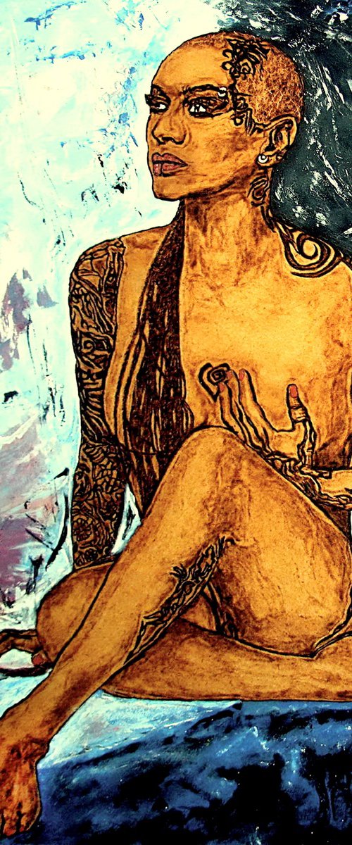 Chillaxed by MILIS Pyrography