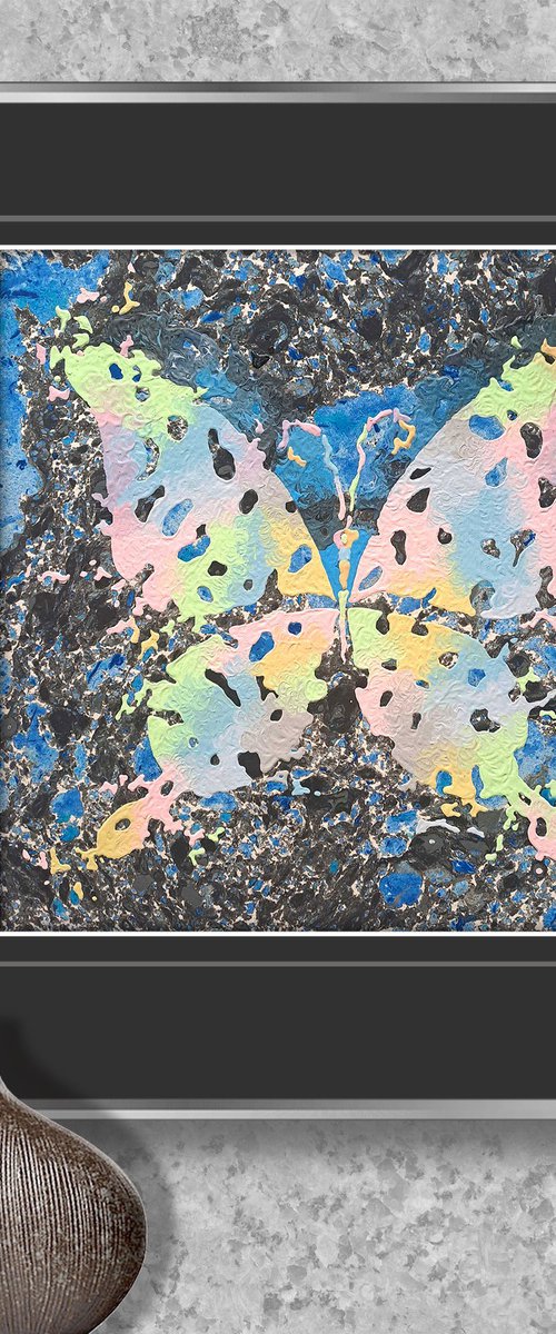 Butterfly «Night Rainbow» by Mariia Raskin