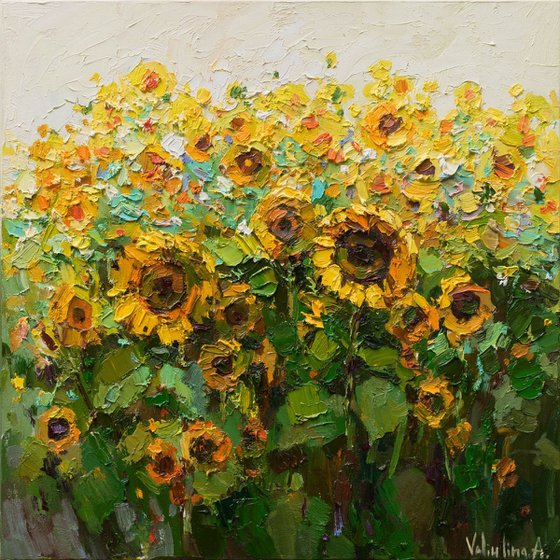 Sunflowers Original Oil painting