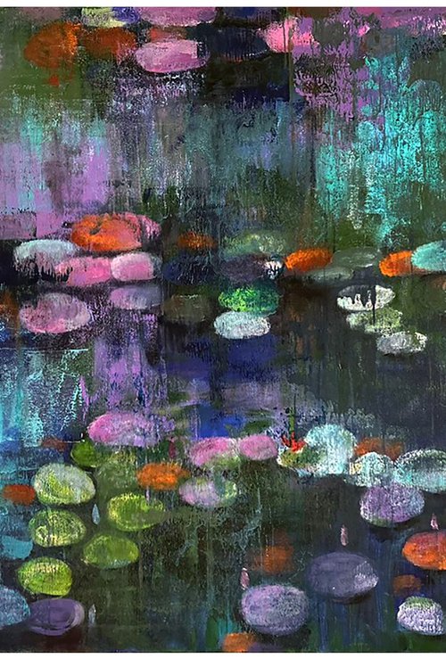 Waterlily_003 by Arundhati Pise by Avinash Pise
