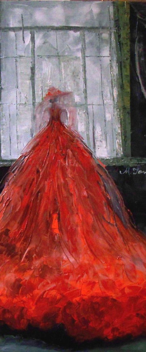 "Lady in Red" by Mihaela Ionescu