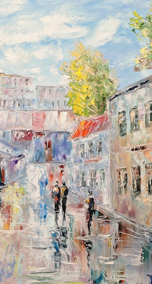 Walking the Old Town by Anush Emiryan