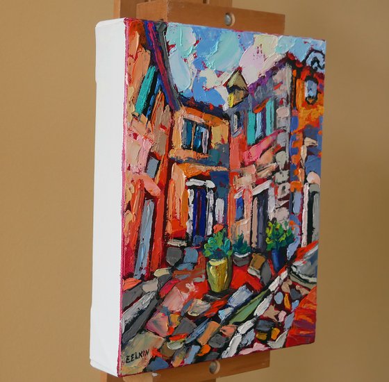 Eze Village Tapestry
