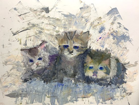 Three Kittens