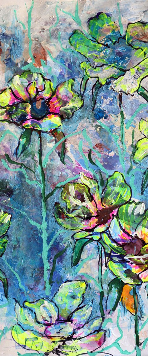 Fantasy with Flowers 284 by Rakhmet Redzhepov