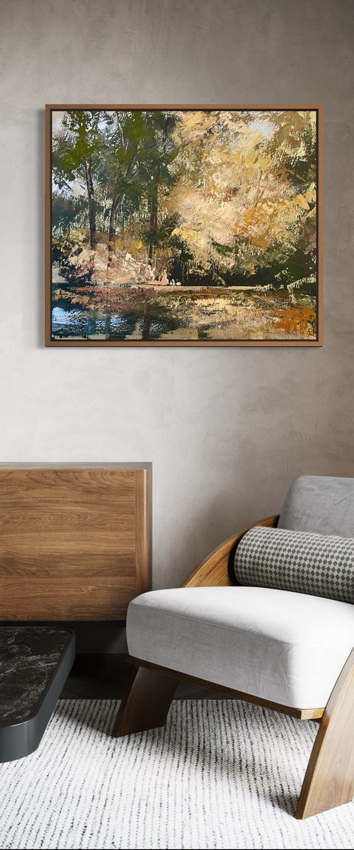 Golden Reflections by Belinda Reynell