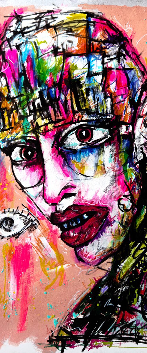 Anger Behind The Colors by Jakub DK - JAKUB D KRZEWNIAK