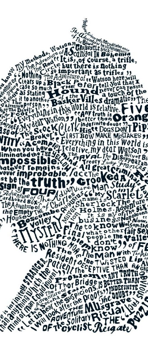 A STUDY IN SHERLOCK (White) by Dex