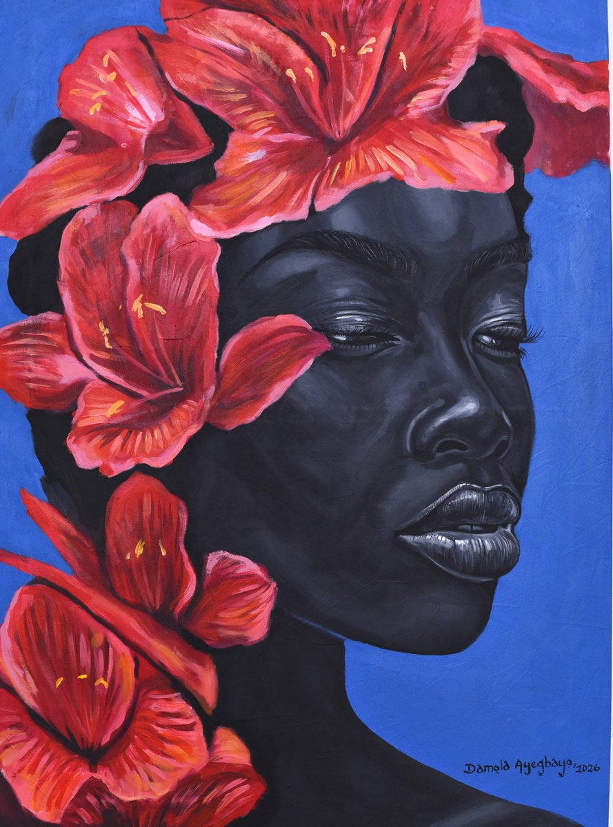 Exquisite Black 2 By Damola Ayegbayo, 30 X 40, Artwork For Sale On Artfinder