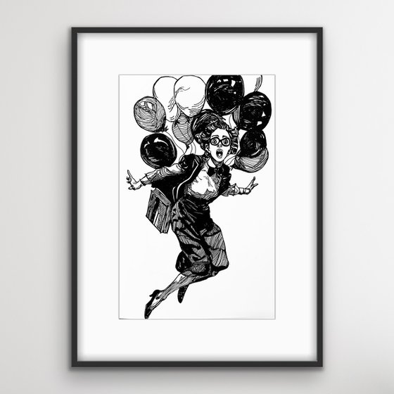 She Floated Away