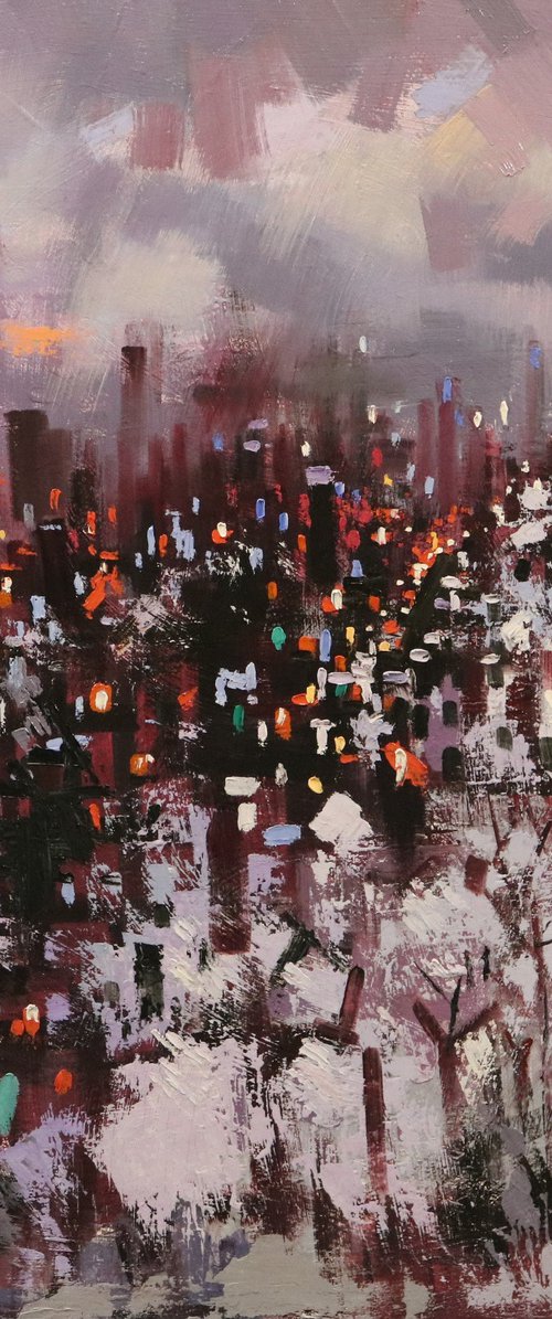 NY Winter Poetry by Chin H Shin
