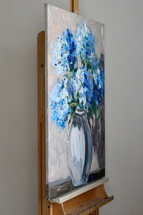 Blue Hydrangeas