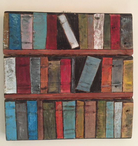 Abstract "Wooden Books"